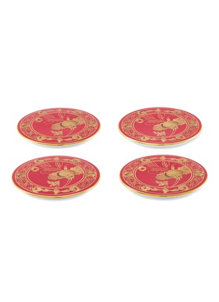 Detail View - Click To Enlarge - GINORI 1735 - Oriente Italiano Oggeti Coasters Set of 4 — Rubrum