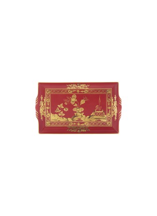 Main View - Click To Enlarge - GINORI 1735 - Oriente Italiano Oggeti Rectangular Tray — Rubrum