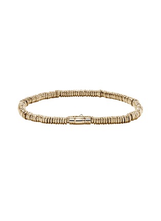 Detail View - Click To Enlarge - JOHN HARDY - Heishi 14K Gold Bracelet — Size UL