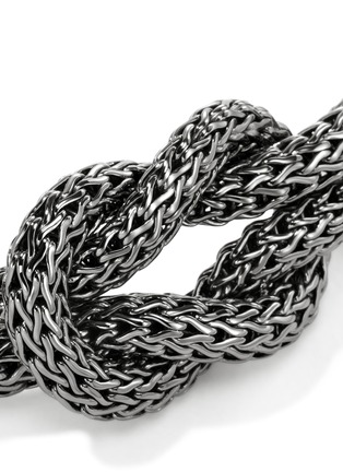 Detail View - Click To Enlarge - JOHN HARDY - Love Knot Sterling Silver Extra Small Chain Bracelet — Size UM