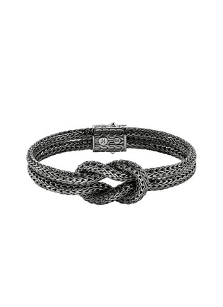 Main View - Click To Enlarge - JOHN HARDY - Love Knot Sterling Silver Extra Small Chain Bracelet — Size US