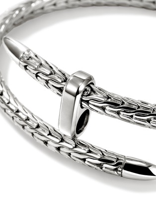 Detail View - Click To Enlarge - JOHN HARDY - Spear Sterling Silver Flex Cuff Bracelet — Size S