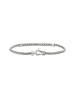 Back View - Click To Enlarge - JOHN HARDY - JH Essentials Diamond Pavé Sterling Silver Bracelet — Size US