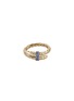 Main View - Click To Enlarge - JOHN HARDY - Spear Blue Sapphire 14K Gold Wrap Ring — Size 7