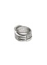 Back View - Click To Enlarge - JOHN HARDY - JH Essentials Sterling Silver Crossover Ring — Size 7