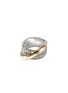 Main View - Click To Enlarge - JOHN HARDY - JH Essentials 14K Gold Sterling Silver Crossover Ring — Size 7