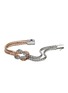 Front View - Click To Enlarge - JOHN HARDY - Love Knot 14K Rose Gold Sterling Silver Double Row Bracelet — Size US