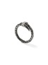 Detail View - Click To Enlarge - JOHN HARDY - Spear Diamond Pavé Black Rhodium Wrap Ring — Size 7