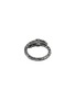 Back View - Click To Enlarge - JOHN HARDY - Spear Diamond Pavé Black Rhodium Wrap Ring — Size 7