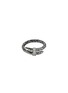 Main View - Click To Enlarge - JOHN HARDY - Spear Diamond Pavé Black Rhodium Wrap Ring — Size 7