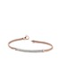 Detail View - Click To Enlarge - JOHN HARDY - JH Essentials Diamond Pavé 14K Rose Gold Bracelet — Size US