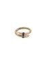 Main View - Click To Enlarge - JOHN HARDY - Spear Black Diamond Pavé 14K Gold Wrap Ring — Size 8