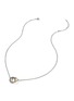 Detail View - Click To Enlarge - JOHN HARDY - JH Essentials 14K Gold Mini Rolo Chain Interlinking Necklace — Size 16-18