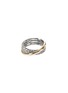 Main View - Click To Enlarge - JOHN HARDY - JH Essentials 14K Gold Sterling Silver Crossover Ring — Size 7