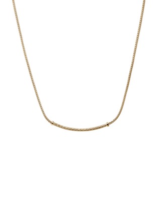 Back View - Click To Enlarge - JOHN HARDY - JH Essentials Diamond Pavé 14K Gold Necklace — Size 16-18