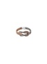 Main View - Click To Enlarge - JOHN HARDY - Love Knot 14K Rose Gold and Sterling Silver Chain Ring — Size 7