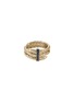 Main View - Click To Enlarge - JOHN HARDY - Spear Black Diamond Pavé 14K Gold Double Wrap Ring — Size 7