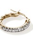 Detail View - Click To Enlarge - JOHN HARDY - JH Essentials Diamond Pavé 14K Gold Hoop Earrings