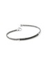 Detail View - Click To Enlarge - JOHN HARDY - JH Essentials Treated Black Sapphire Sterling Silver Bracelet — Size US