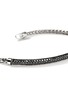 Detail View - Click To Enlarge - JOHN HARDY - JH Essentials Treated Black Sapphire Sterling Silver Bracelet — Size US