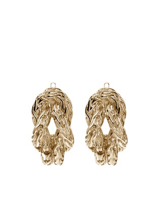 Main View - Click To Enlarge - JOHN HARDY - Love Knot 14K Gold Earrings