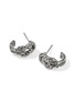 Detail View - Click To Enlarge - JOHN HARDY - Love Knot Sterling Silver Earrings