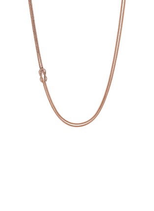 Main View - Click To Enlarge - JOHN HARDY - Love Knot 14K Rose Gold Chain Necklace — Size 16-18