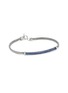 Detail View - Click To Enlarge - JOHN HARDY - JH Essentials Blue Sapphire Pavé Sterling Silver Bracelet — Size US