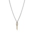 Main View - Click To Enlarge - JOHN HARDY - Love Knot 14K Gold and Sterling Silver Chain Necklace — Size 16-18