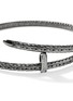 Detail View - Click To Enlarge - JOHN HARDY - Spear Diamond Pavé Sterling Silver Choker Necklace — Size 15