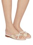 Figure View - Click To Enlarge - RODO - Mabella 15 Leather Sandals