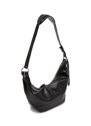 Detail View - Click To Enlarge - MARGESHERWOOD - Medium Belted Leather Hobo Bag