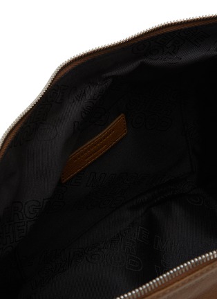 Detail View - Click To Enlarge - MARGESHERWOOD - Medium Belted Leather Hobo Bag