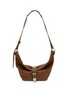 Main View - Click To Enlarge - MARGESHERWOOD - Medium Belted Leather Hobo Bag