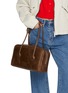 Figure View - Click To Enlarge - MARGESHERWOOD - Boston Leather Top Handle Bag