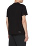 Back View - Click To Enlarge - JOSHUA’S - Smiley Embroidered Pocket Cotton T-shirt