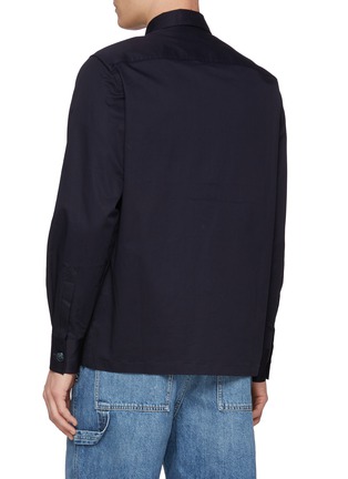 Back View - Click To Enlarge - JOSHUA’S - Pocket Pixel Smiley Overshirt