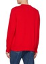 Back View - Click To Enlarge - JOSHUA’S - Smiley Jacquard Cotton Sweater