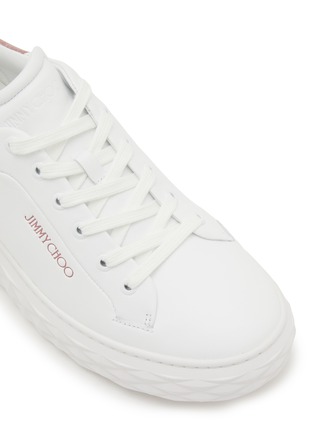 Detail View - Click To Enlarge - JIMMY CHOO - Diamond Leather Women's Sneakers