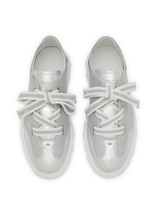 Detail View - Click To Enlarge - JIMMY CHOO - Diamond Light Leather Women's Sneakers