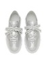 Detail View - Click To Enlarge - JIMMY CHOO - Diamond Light Leather Women's Sneakers