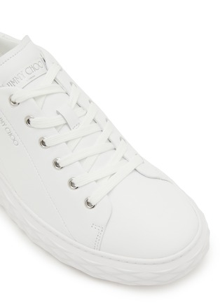 Detail View - Click To Enlarge - JIMMY CHOO - Diamond Leather Women's Sneakers