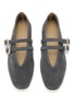 Detail View - Click To Enlarge - LE MONDE BERYL - Claudia Suede Mary Jane Flats