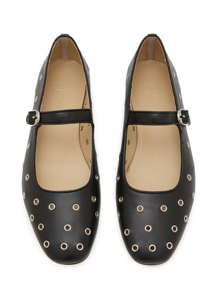 Detail View - Click To Enlarge - LE MONDE BERYL - Classic Leather Mary Jane Flats