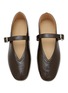 Detail View - Click To Enlarge - LE MONDE BERYL - Stella Leather Mary Jane Flats