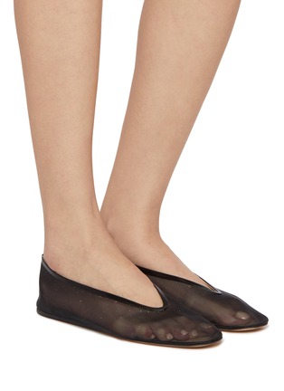 Figure View - Click To Enlarge - LE MONDE BERYL - Luna Mesh Ballerina Flats