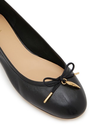 Detail View - Click To Enlarge - CHLOÉ - Iris Leather Ballerina Flats