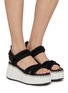 Figure View - Click To Enlarge - CHLOÉ - Nama Platform Suede Sandals