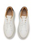 Detail View - Click To Enlarge - CHLOÉ - Nama Platformed Leather Sneakers