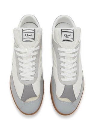 Detail View - Click To Enlarge - CHLOÉ - Chloe Kick Leather Sneakers